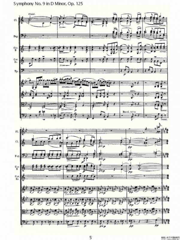 D小调第九交响曲 Op.125第三乐章