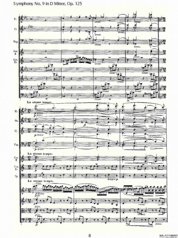 D小调第九交响曲 Op.125第三乐章