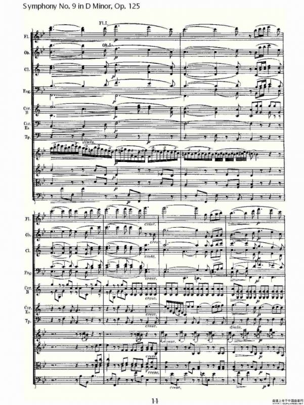 D小调第九交响曲 Op.125第三乐章
