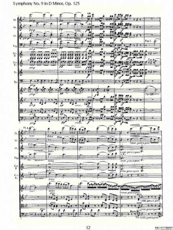 D小调第九交响曲 Op.125第三乐章