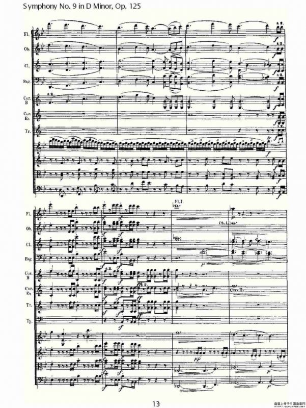 D小调第九交响曲 Op.125第三乐章