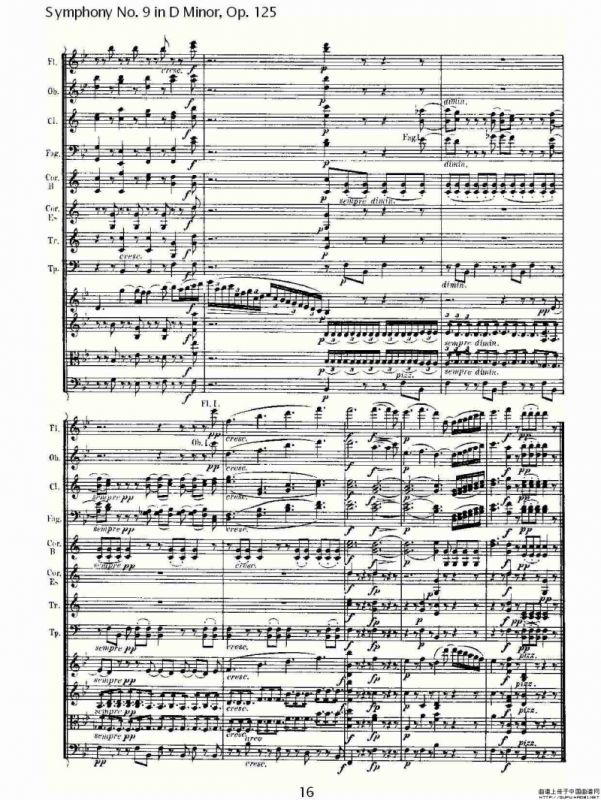 D小调第九交响曲 Op.125第三乐章