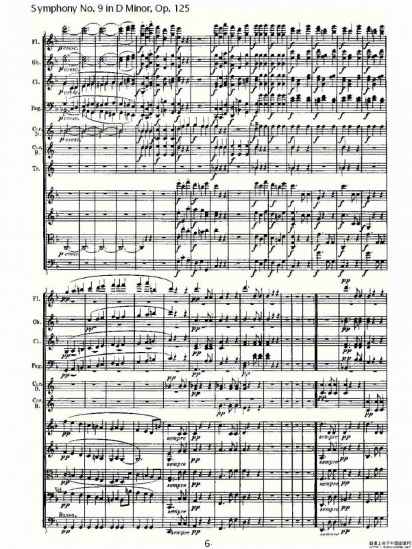 D小调第九交响曲 Op.125第二乐章