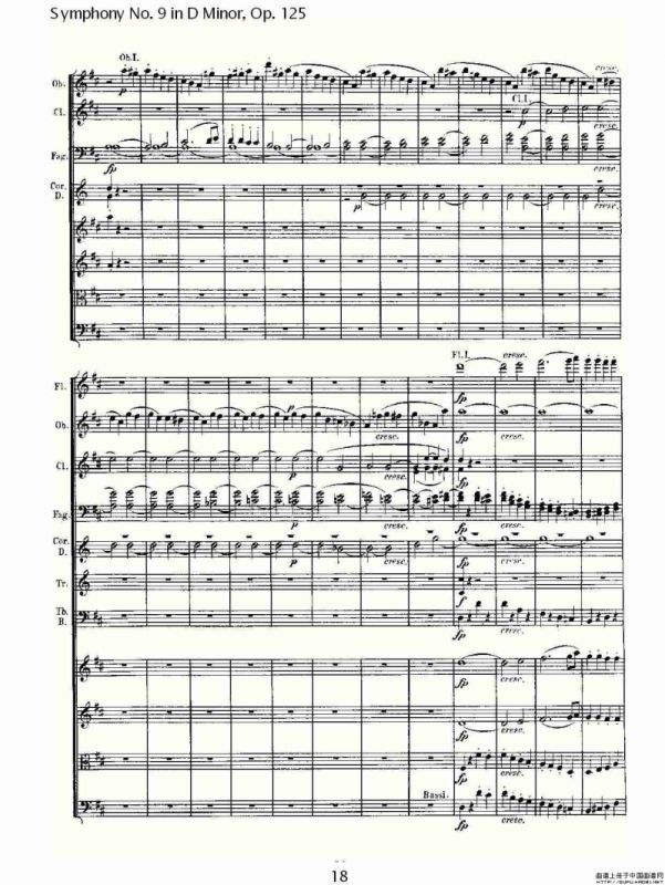 D小调第九交响曲 Op.125第二乐章