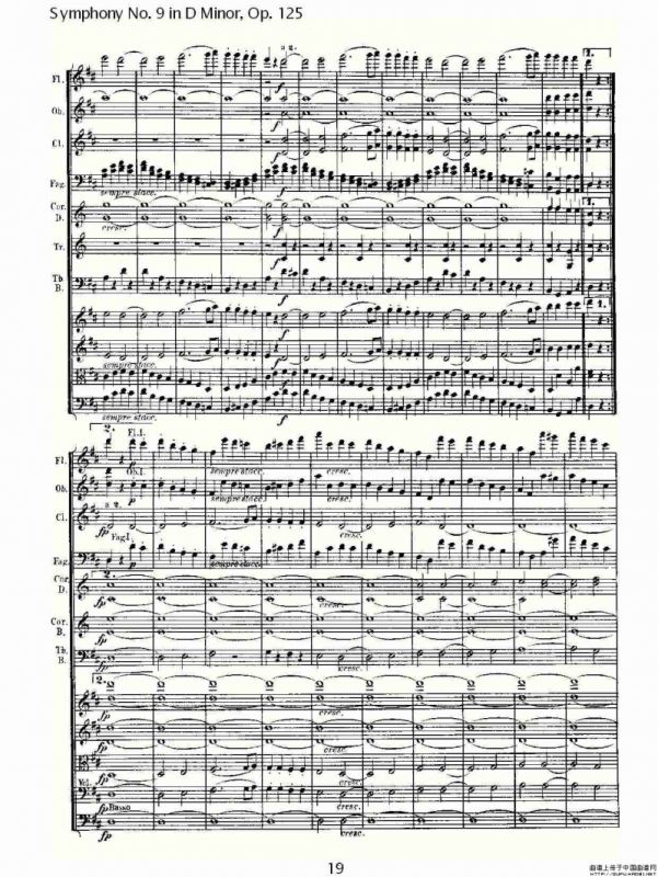 D小调第九交响曲 Op.125第二乐章