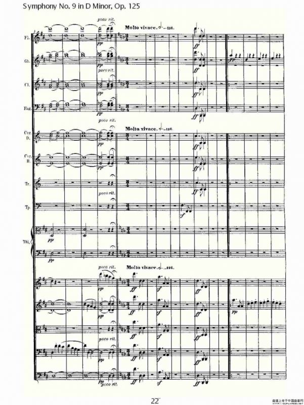 D小调第九交响曲 Op.125第二乐章