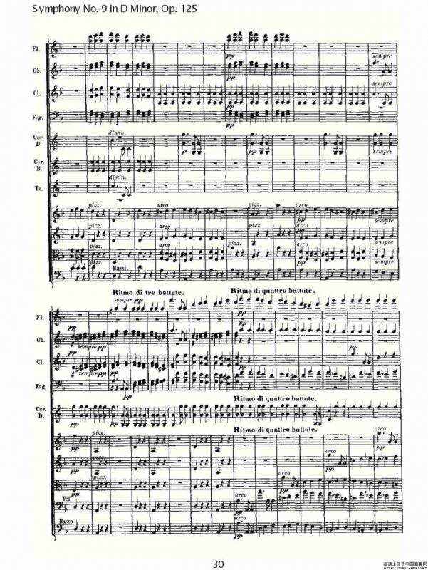 D小调第九交响曲 Op.125第二乐章