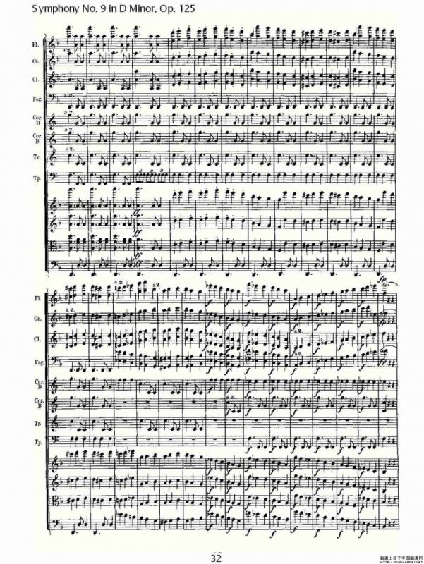 D小调第九交响曲 Op.125第二乐章