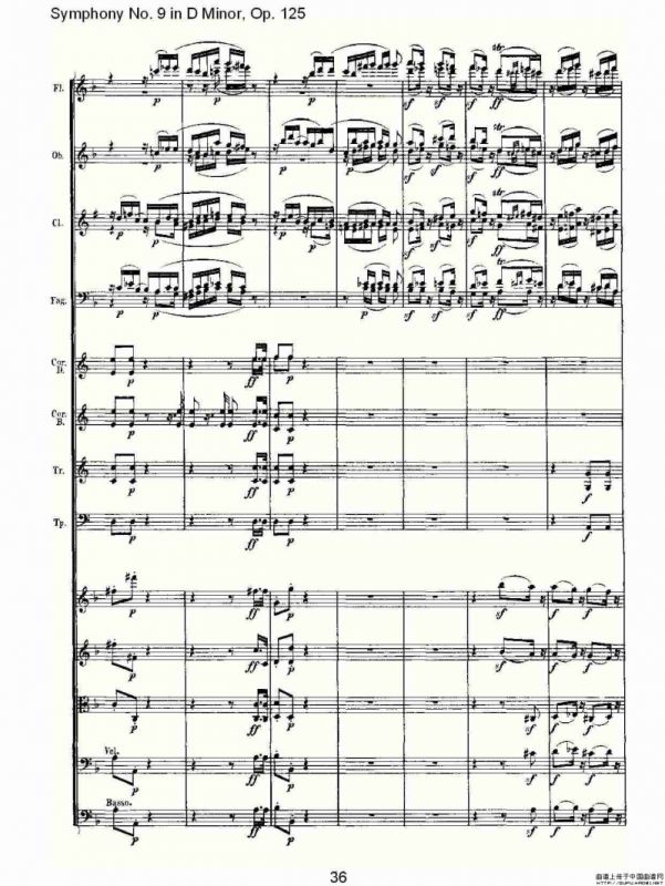 D小调第九交响曲 Op.125第一乐章（二）