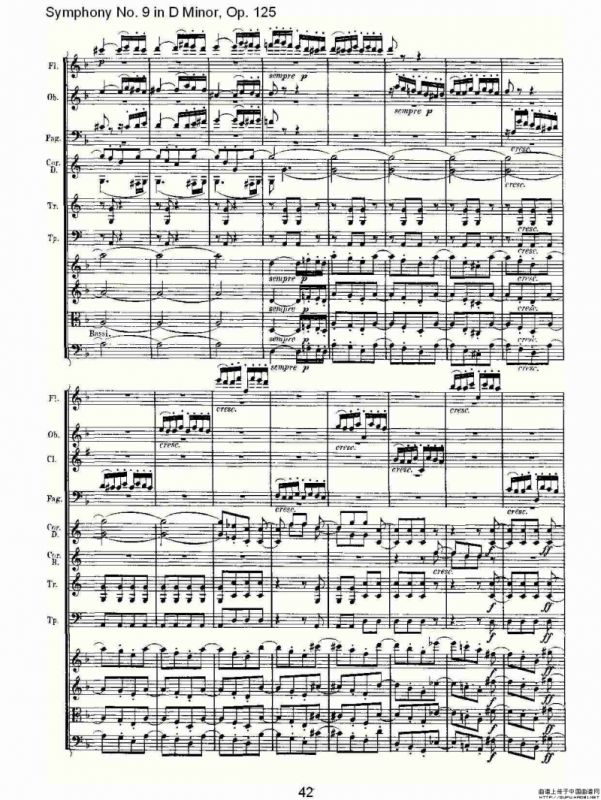 D小调第九交响曲 Op.125第一乐章（二）
