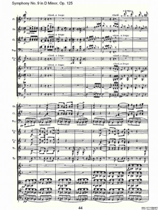 D小调第九交响曲 Op.125第一乐章（二）