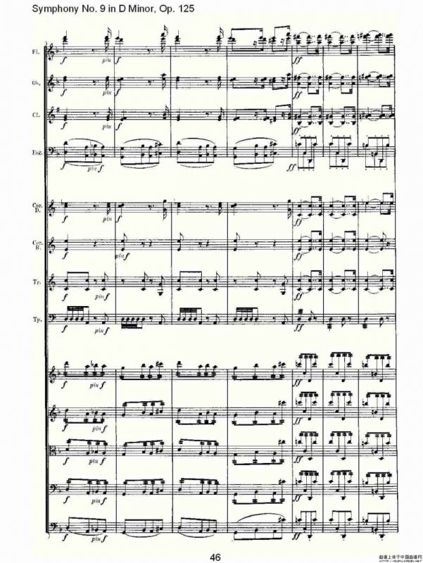 D小调第九交响曲 Op.125第一乐章（二）