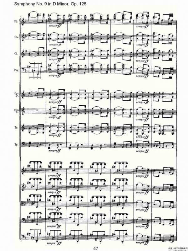 D小调第九交响曲 Op.125第一乐章（二）