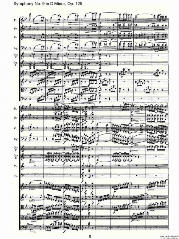 D小调第九交响曲 Op.125第一乐章（一）
