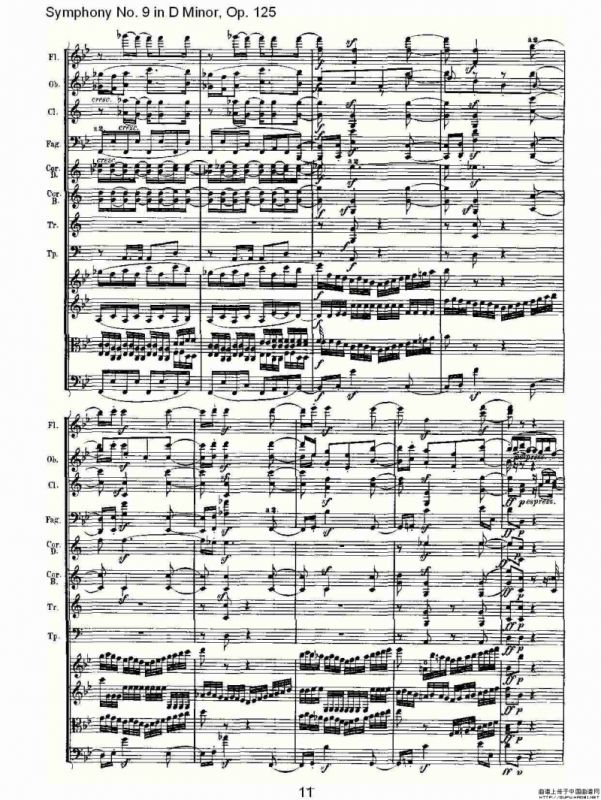 D小调第九交响曲 Op.125第一乐章（一）