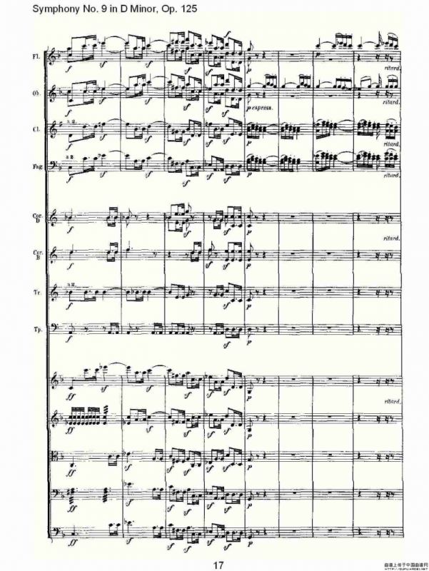 D小调第九交响曲 Op.125第一乐章（一）