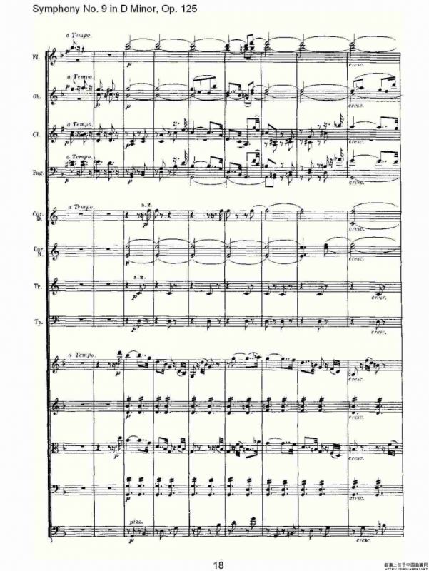 D小调第九交响曲 Op.125第一乐章（一）