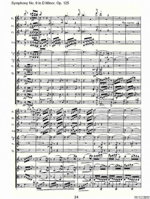 D小调第九交响曲 Op.125第一乐章（一）