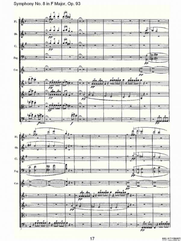 F大调第八交响曲 Op.93第四乐章