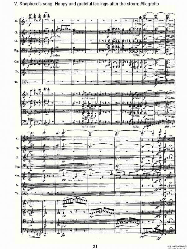 F大调第六交响曲 Op.68第五乐章（二）