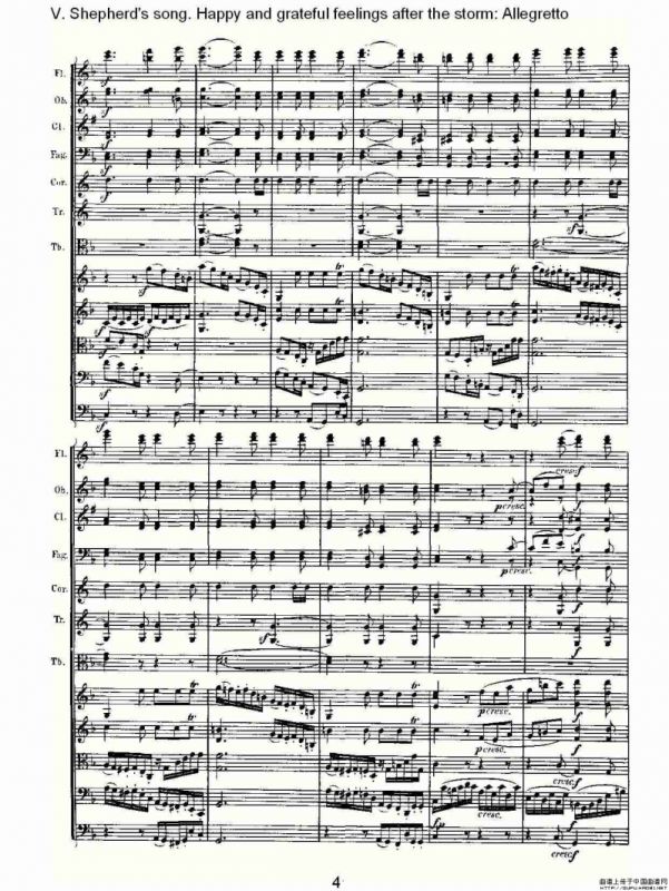 F大调第六交响曲 Op.68第五乐章（一）