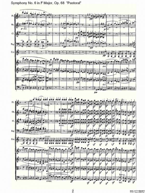 F大调第六交响曲 Op.68第三乐章