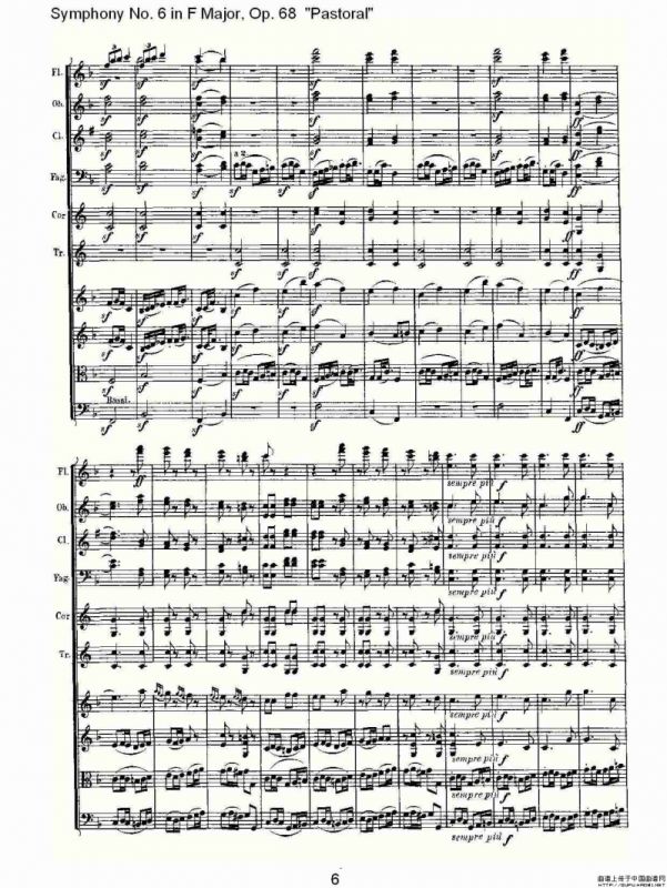 F大调第六交响曲 Op.68第三乐章