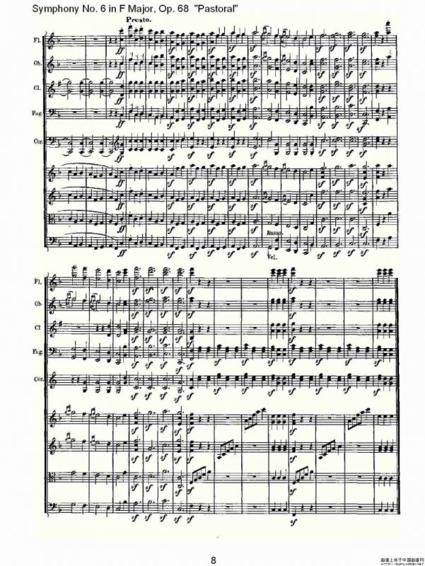 F大调第六交响曲 Op.68第三乐章