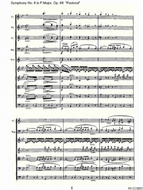 F大调第六交响曲 Op.68第二乐章