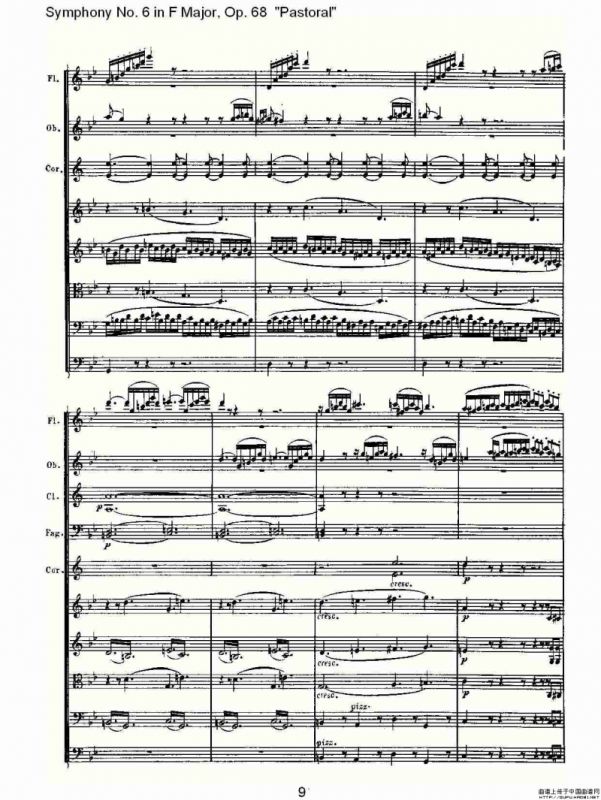 F大调第六交响曲 Op.68第二乐章