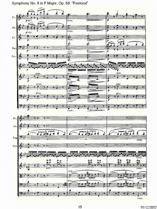F大调第六交响曲 Op.68第二乐章