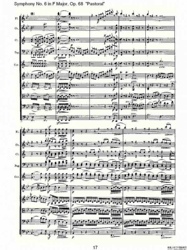 F大调第六交响曲 Op.68第二乐章