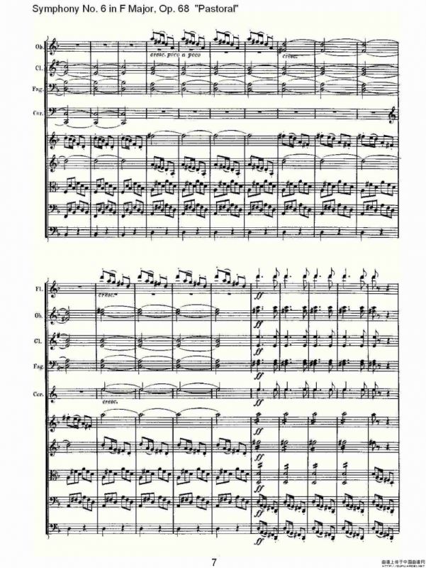 F大调第六交响曲 Op.68第一乐章