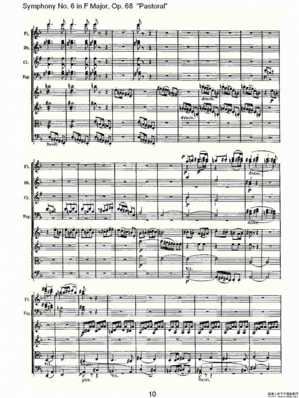 F大调第六交响曲 Op.68第一乐章