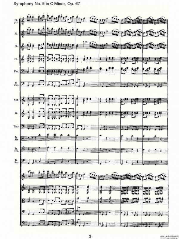 C小调第五交响曲 Op.67第四乐章（一）