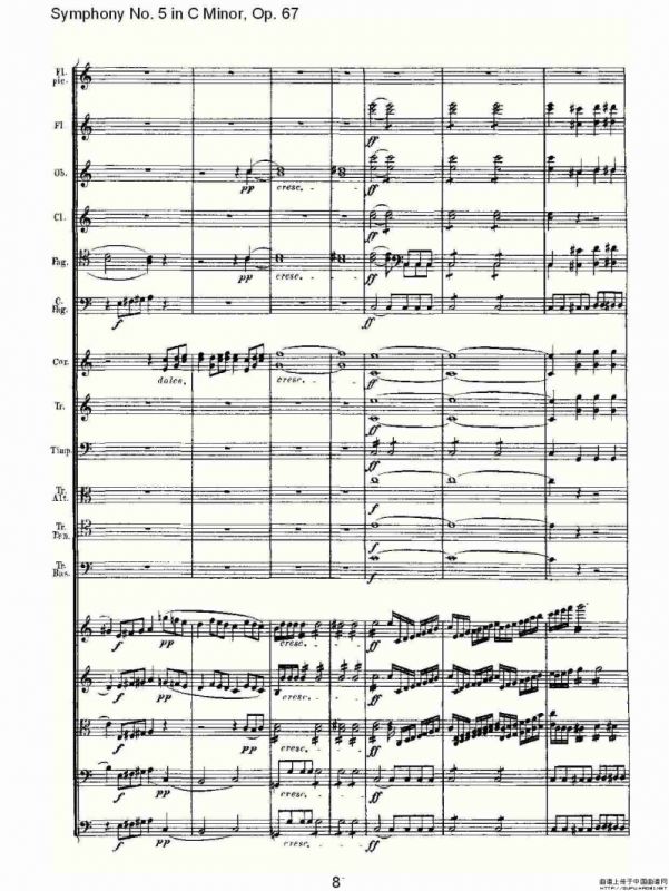 C小调第五交响曲 Op.67第四乐章（一）