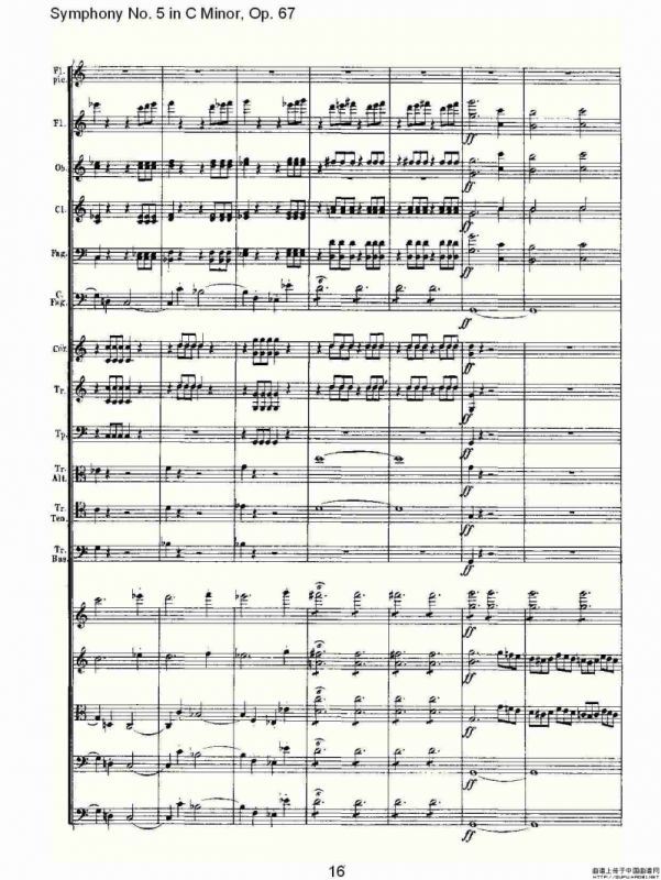 C小调第五交响曲 Op.67第四乐章（一）