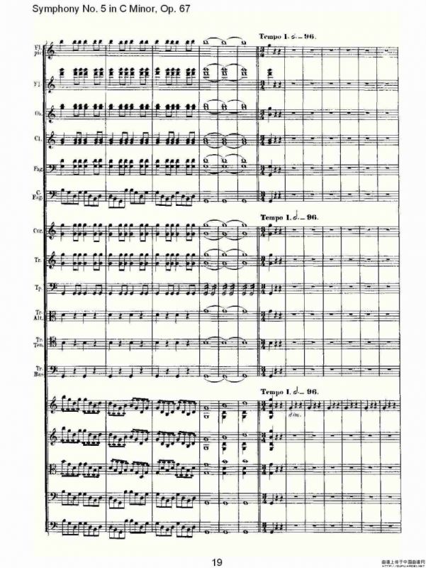 C小调第五交响曲 Op.67第四乐章（一）