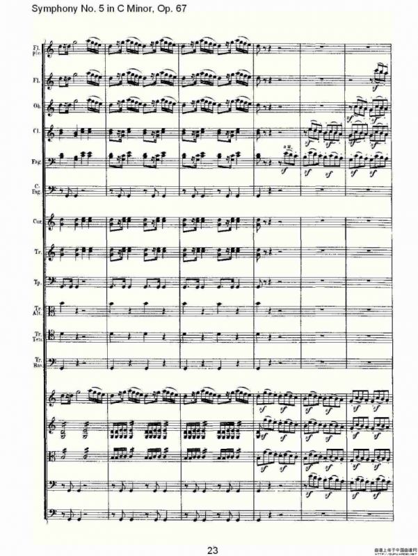 C小调第五交响曲 Op.67第四乐章（一）