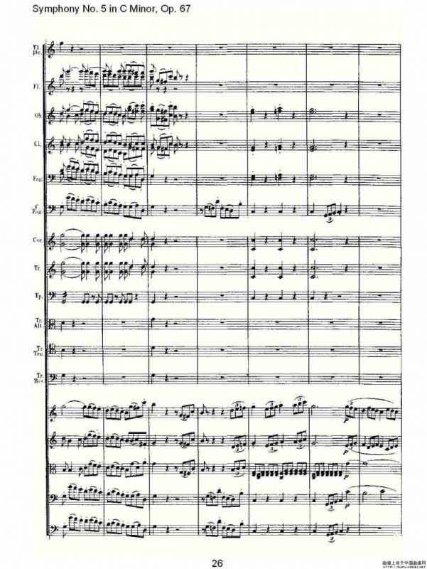 C小调第五交响曲 Op.67第四乐章（一）