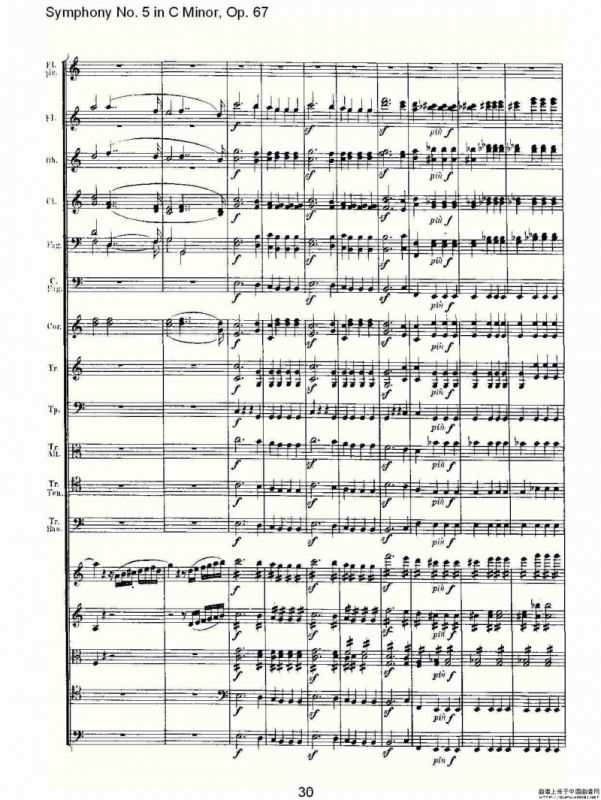 C小调第五交响曲 Op.67第四乐章（一）