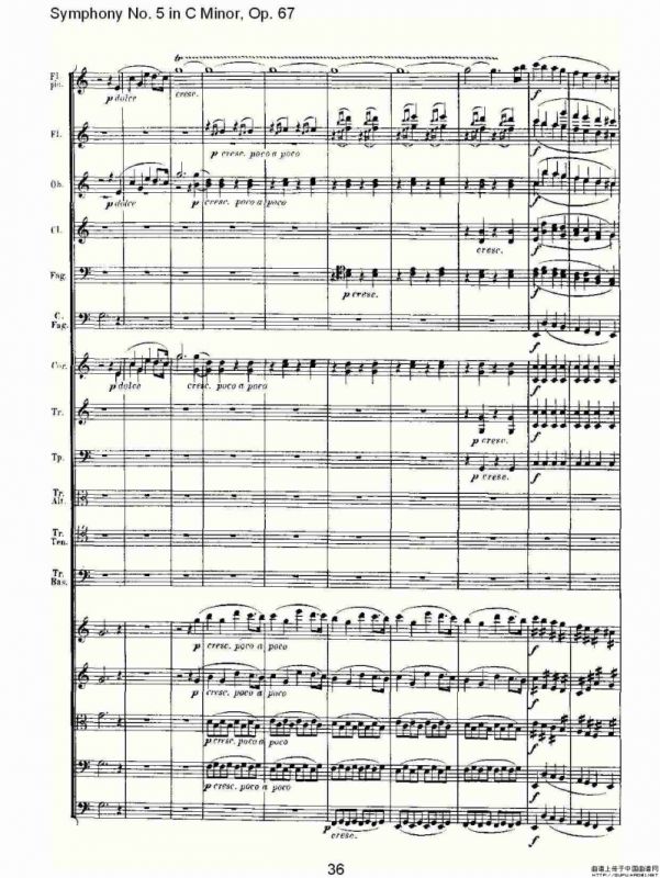 C小调第五交响曲 Op.67第四乐章（一）