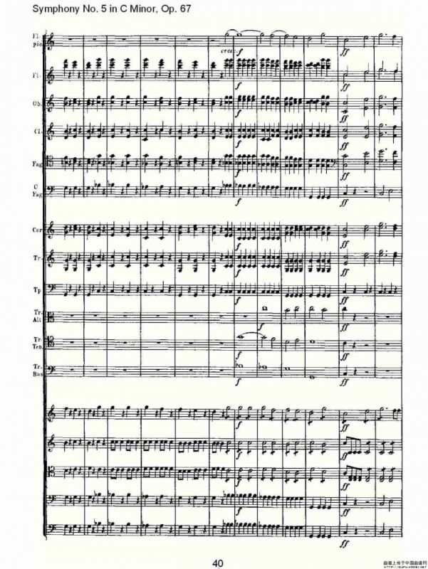 C小调第五交响曲 Op.67第四乐章（一）