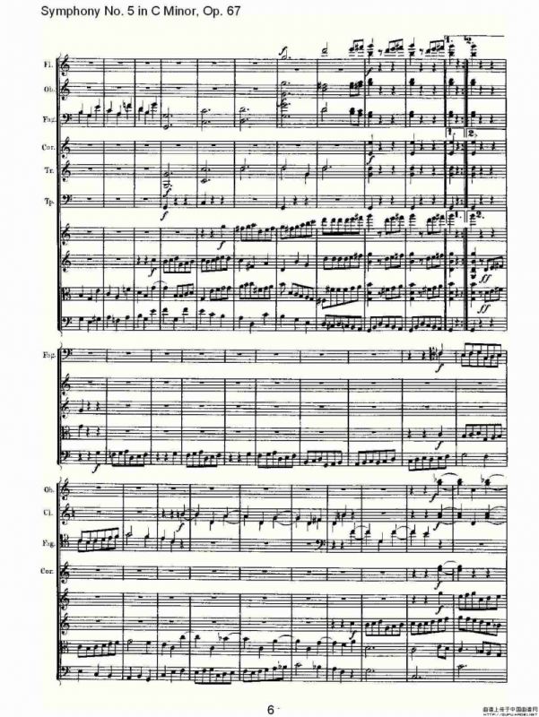 C小调第五交响曲 Op.67第三乐章