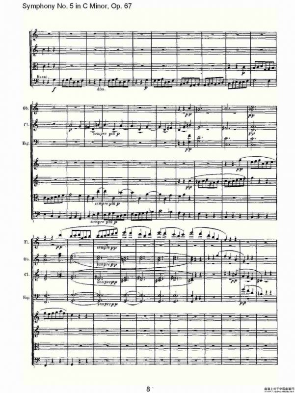 C小调第五交响曲 Op.67第三乐章