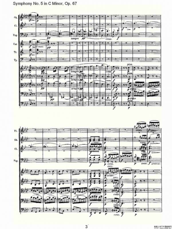 C小调第五交响曲 Op.67第二乐章