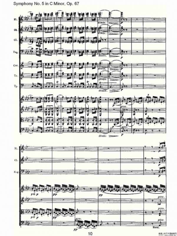 C小调第五交响曲 Op.67第二乐章