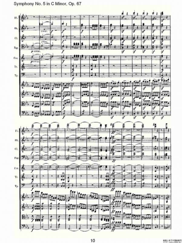 C小调第五交响曲 Op.67第一乐章