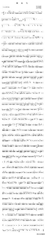 驻云飞（唢呐谱）