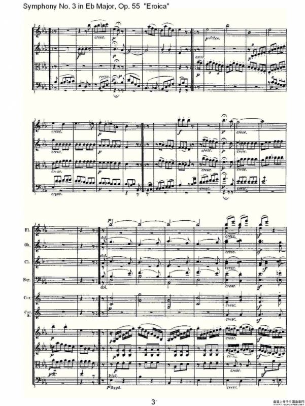 英雄交响曲（又名：降E大调第三交响曲)第四乐）